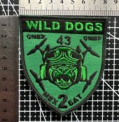 Шеврон Украина WILD DOGS 43 Омбр № 569