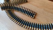 5.56х45 гильзы латунные в россыпной ленте...
