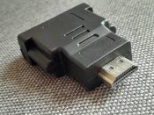 Адаптер HDMI — DVI (папа–мама)