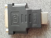 Адаптер HDMI — DVI (папа–мама)