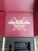 Коллиматорный прицел Vortex Crossfire Red Dot на Weaver с точкой 2 МОА низкой и высокой базой в комплекте