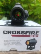 Коллиматорный прицел Vortex Crossfire Red Dot на Weaver с точкой 2 МОА низкой и высокой базой в комплекте