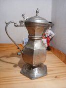 3И# Глечик вінтажний новий олов'яний виробництва Франціі
