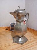3И# Глечик вінтажний новий олов'яний виробництва Франціі