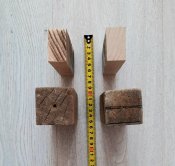 Заготовки для ручок ножів (дерево-дуб, бук)