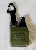 Пляшка-брелок спрей-пульверизатор для різноманітних рідин - Army Green