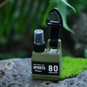 Пляшка-брелок спрей-пульверизатор для різноманітних рідин - Army Green