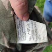 Штани армії Британії MTP. 75/80/96