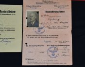 Пенсионное свидетельство,сертификат достижений.