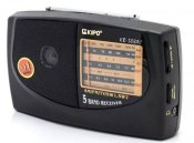 Портативний радіоприймач Kipo KB 308AC мережа або батарейки
