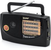 Портативний радіоприймач Kipo KB 308AC мережа або батарейки