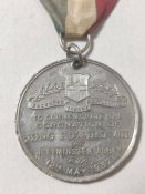Стара медаль, коронації Єдуарда. Британія 1937 рік.