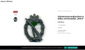 Нагрудный знак "Пехотный штурм" в серебре.
