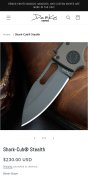 Ніж Demko knives Shark Cub SC, 20CV, DLC Anoalumod-ss