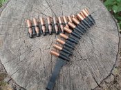 Лента 7.62х54 ПК, ПКМ с гильзами