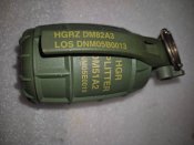Немецкая граната DM 51 A2. Макет.