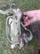 Сумка протигазова у кольорі MTP. Field pack
