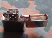 Бензинова запальничка Mil-tec American classic military хромована