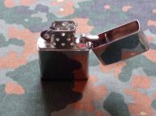 Бензинова запальничка Mil-tec American classic military хромована