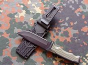 Туристичний польовий ніж Columbia 2868B Койот Military 21.5см в ножнах