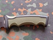 Туристичний польовий ніж Columbia 2868B Койот Military 21.5см в ножнах