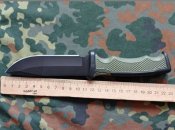 Туристичний польовий ніж Columbia 2868B Койот Military 21.5см в ножнах