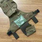 Захист паху бронетруси Британської армії МТР Pelvic Protection 2
