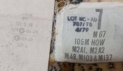 Мішечки від порохів зарядів арти 122 мм та 105 мм