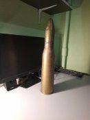 Гільза від 57мм снаряду UOR 281U для гармати с-60 + ковпачок