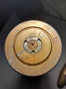 Гільза від 57мм снаряду UOR 281U для гармати с-60 + ковпачок