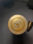 Гільза від 57мм снаряду UOR 281U для гармати с-60 + ковпачок