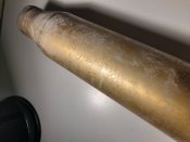 Гільза від 57мм снаряду UOR 281U для гармати с-60 + ковпачок