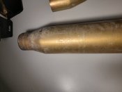 Гільза від 57мм снаряду UOR 281U для гармати с-60 + ковпачок