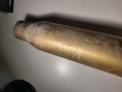 Гільза від 57мм снаряду UOR 281U для гармати с-60 + ковпачок