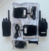 Комплект рацій з гарнітурами Esunic 888s