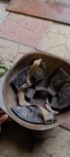 Каска з маскувальною сіткою рф