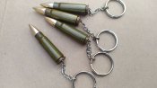Патроны 7,62х39 на ключи брелок 4шт.