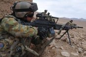 Короб  під стрічку 200 патронів 5.56 для кулемету FN Minimi LSW F89 ЗС Австралії.