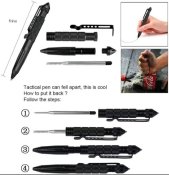 Нова Тактическая ручка металл Military Tactical Pen