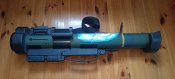 Відстріляний одноразовий гранатомет МАТАДОР RGW90.