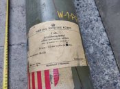 Тубус от порохового заряда к снарядам 155 мм USA