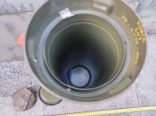 Тубус от порохового заряда к снарядам 155 мм USA