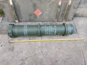 Тубус от порохового заряда к снарядам 155 мм