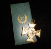 Выслуги в полиции, за 18 и 25 лет. III.Reich