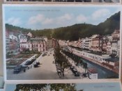 Буклет-розкладачка. Набір поштівок Карлови Вари/Karlsbad.