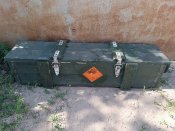 Ящик с БК 155мм снарядов