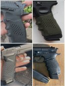 Тактичні, універсальні, гумові накладки на рукоятку пістолета .