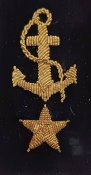 Погоны и наплечный знак отличия NVA. ВМФ Германии .Бундесвер.