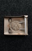 Мельхиоровая ( Alpaka) пряжка ННА/ГДР  NVA DDR LEDERKOPPEL SOLD.M.SCHLOSS