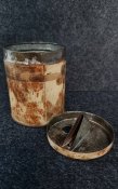 Контейнер для пожертвований евангелическо-лютеранской миссии "Германсбург" ( ELM). Германия. Нижняя Саксония. 1933год.